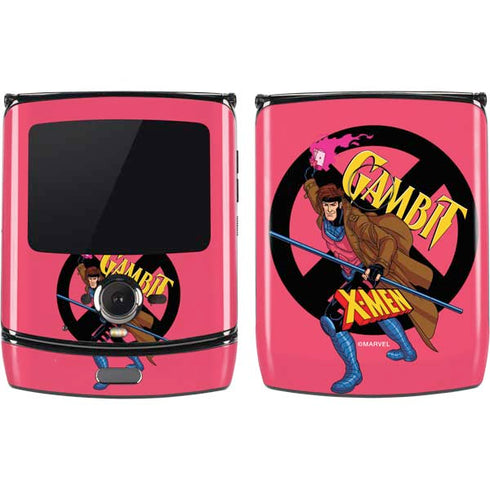 Marvel X-Men Gambit Motorola RAZR Skin