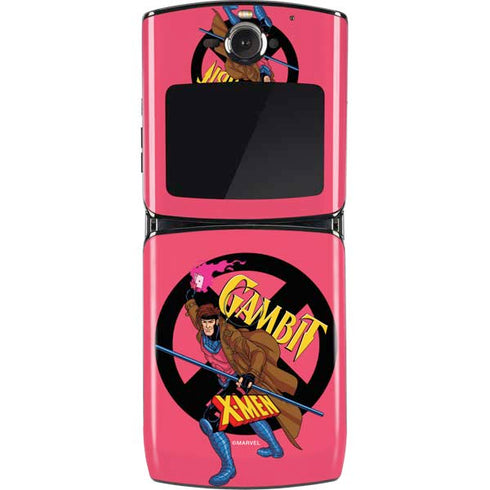 Marvel X-Men Gambit Motorola RAZR Skin
