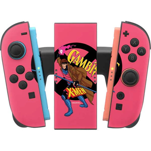Marvel X-Men Gambit Nintendo Switch 2 (2025) Joy-Con Controller Skin