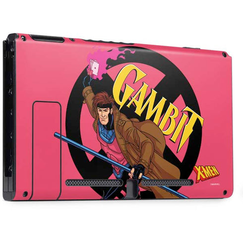 Marvel X-Men Gambit Nintendo Switch Bundle Skin