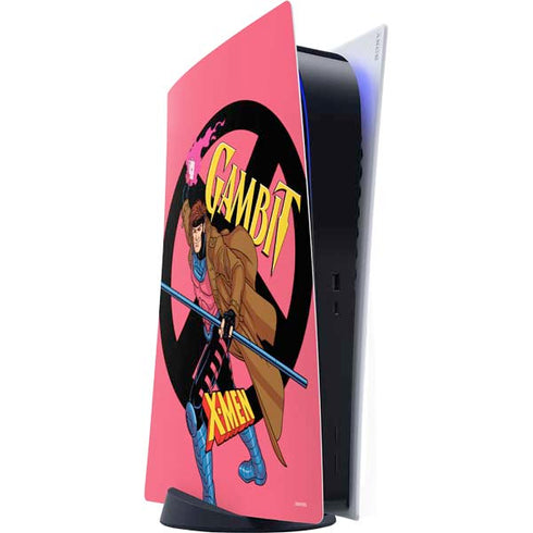 Marvel X-Men Gambit PS5 Digital Edition Console Skin