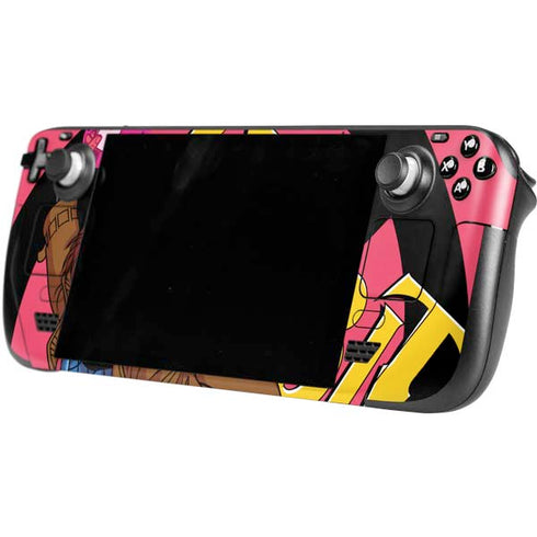 Marvel X-Men Gambit Steam Deck Handheld Gaming Computer OLED Skin