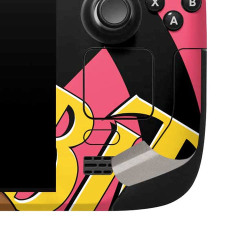 Marvel X-Men Gambit Steam Deck Handheld Gaming Computer Skin