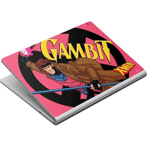 Marvel X-Men Gambit Surface Book Skin