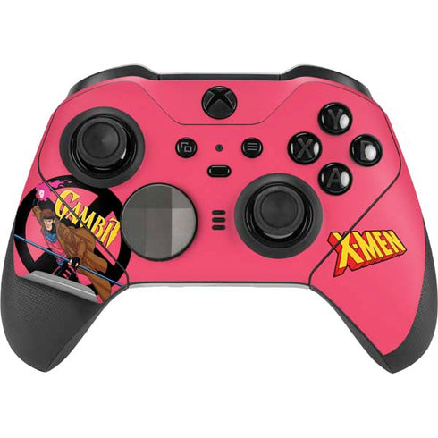 Marvel X-Men Gambit Xbox Elite Wireless Controller Series 2 Skin