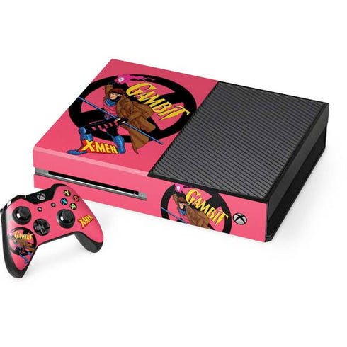 Marvel X-Men Gambit Xbox One Console and Controller Bundle Skin