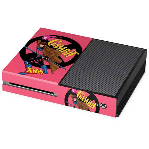 Marvel X-Men Gambit Xbox One Console Skin