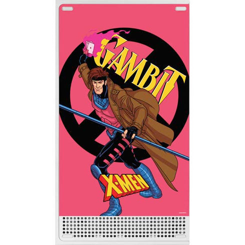 Marvel X-Men Gambit Xbox Series S Console Skin