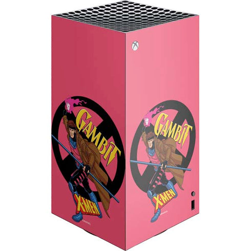Marvel X-Men Gambit XBox Series X Digital Edition Console Skin