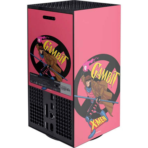 Marvel X-Men Gambit XBox Series X Digital Edition Console Skin