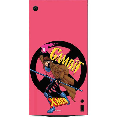 Marvel X-Men Gambit XBox Series X Digital Edition Console Skin