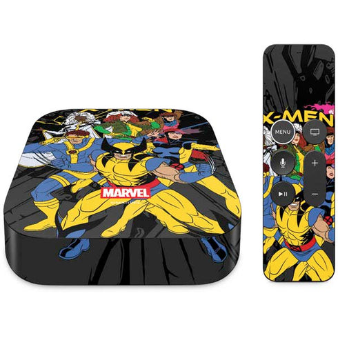 Marvel X-Men Group Apple TV Skin