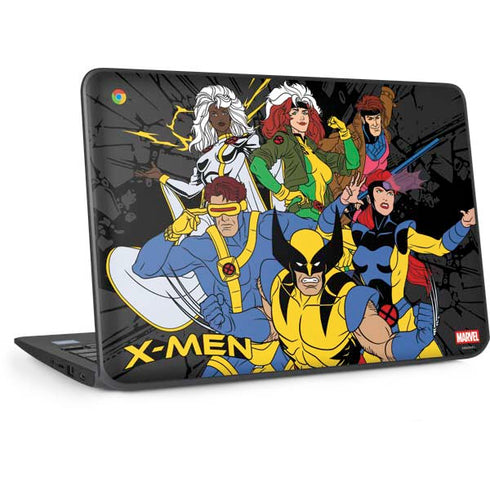 Marvel X-Men Group HP Chromebook Skin