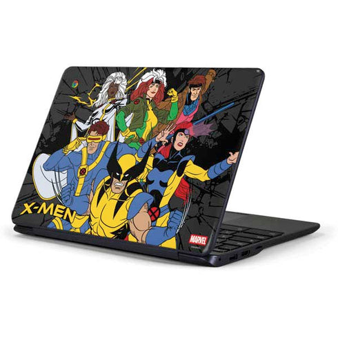 Marvel X-Men Group Samsung Chromebook Skin