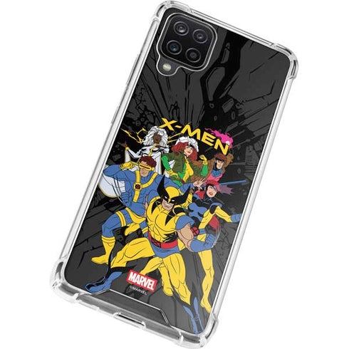 Marvel X-Men Group Galaxy A12 Clear Case