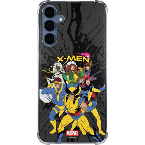 Marvel X-Men Group Galaxy A35 5G Clear Case