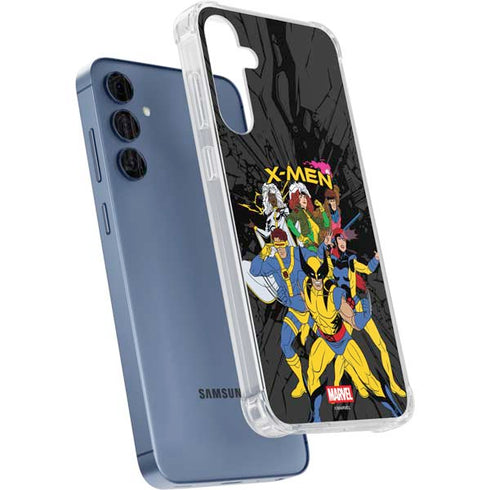 Marvel X-Men Group Galaxy A35 5G Clear Case