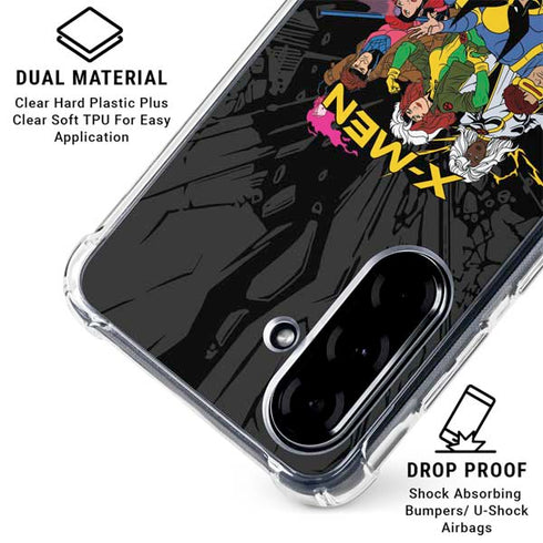 Marvel X-Men Group Galaxy A36 5G Clear Case