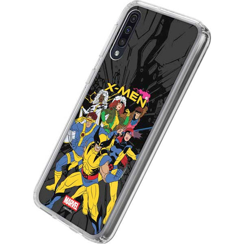 Marvel X-Men Group Galaxy A50 Clear Case