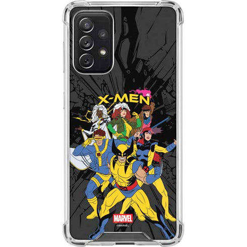Marvel X-Men Group Galaxy A72 5G Clear Case