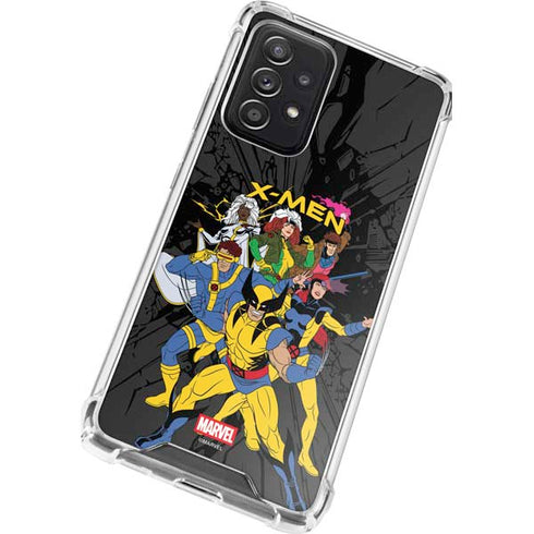 Marvel X-Men Group Galaxy A72 5G Clear Case