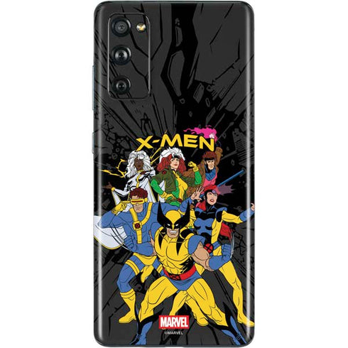 Marvel X-Men Group Galaxy S20 Fan Edition Skin