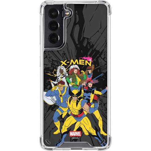 Marvel X-Men Group Galaxy S21 5G Clear Case