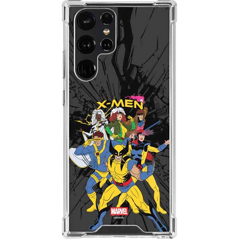 Marvel X-Men Group Galaxy S22 Ultra Clear Case