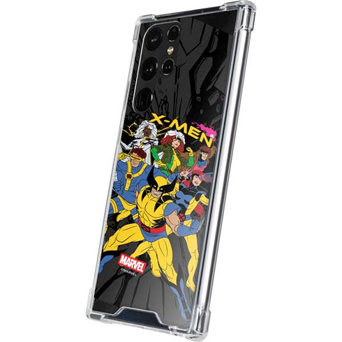 Marvel X-Men Group Galaxy S22 Ultra Clear Case
