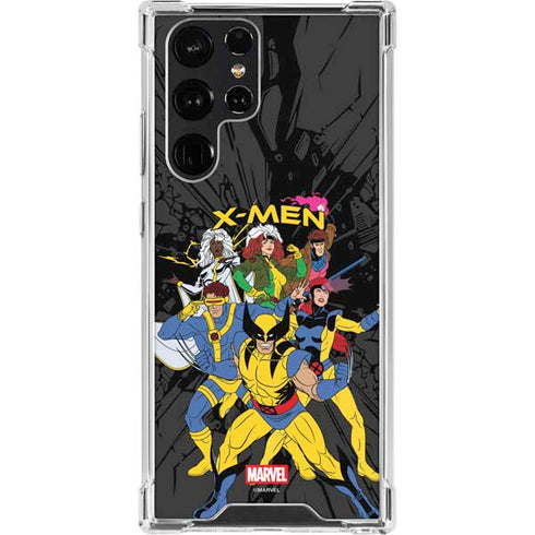 Marvel X-Men Group Galaxy S23 Ultra Clear Case
