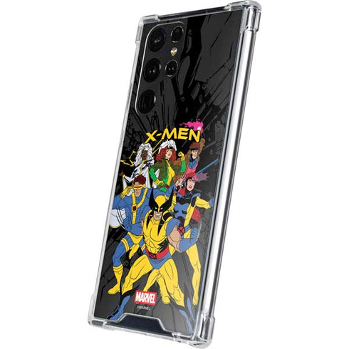 Marvel X-Men Group Galaxy S23 Ultra Clear Case