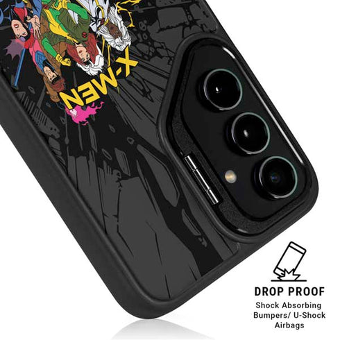 Marvel X-Men Group Galaxy S24 FE Kickstand Case