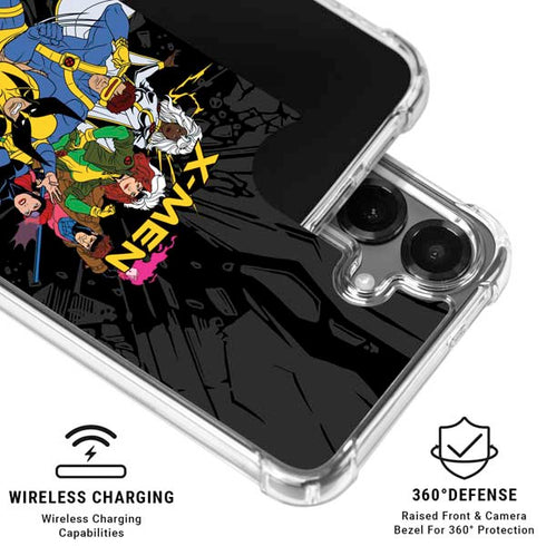 Marvel X-Men Group Galaxy S26 Clear Case