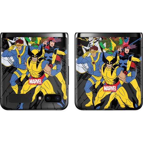 Marvel X-Men Group Galaxy Z Flip Skin