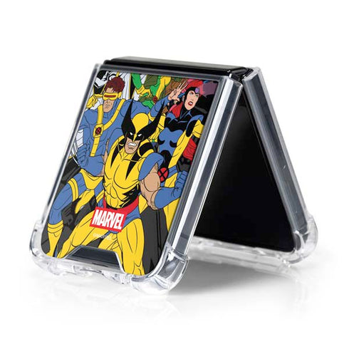 Marvel X-Men Group Galaxy Z Flip5 5G Clear Case