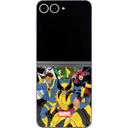 Marvel X-Men Group Galaxy Z Flip6 Skin
