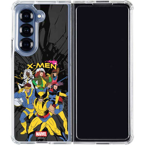 Marvel X-Men Group Galaxy Z Fold6 Clear Case