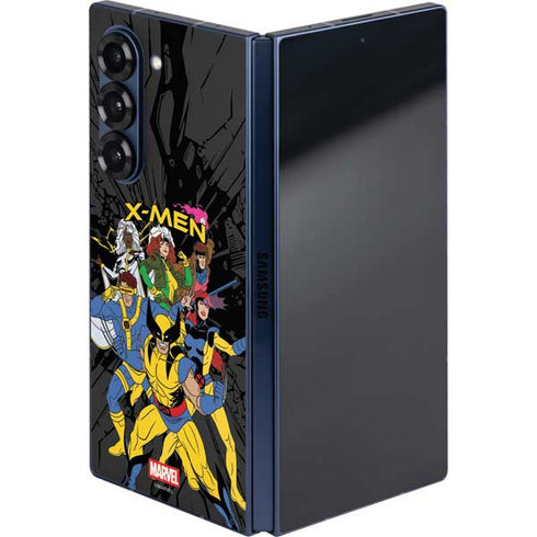Marvel X-Men Group Galaxy Z Fold6 Skin