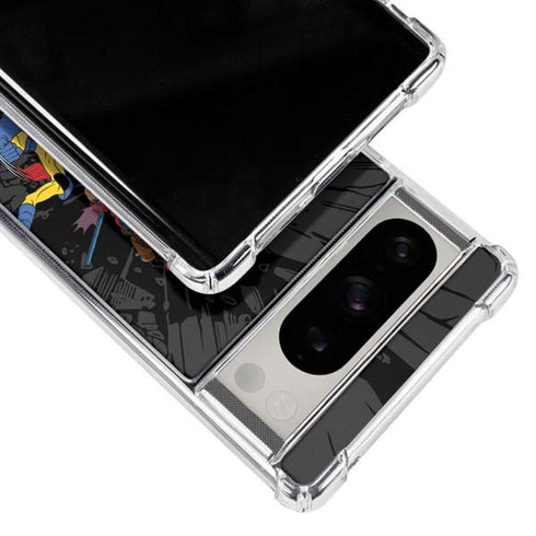 Marvel X-Men Group Google Pixel 8 Pro Clear Case