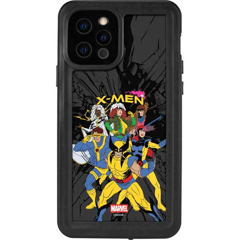 Marvel X-Men Group iPhone 12 Pro Waterproof Case