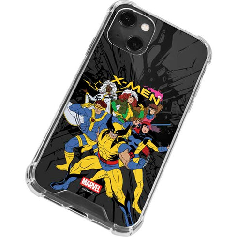 Marvel X-Men Group iPhone 13 Mini Clear Case