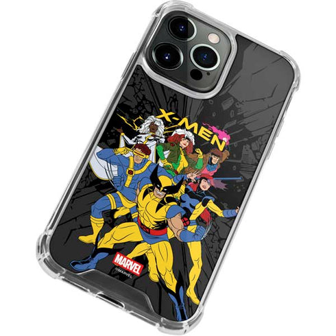Marvel X-Men Group iPhone 13 Pro Max Clear Case