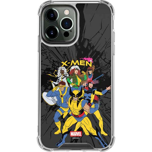 Marvel X-Men Group iPhone 14 Pro Max Clear Case