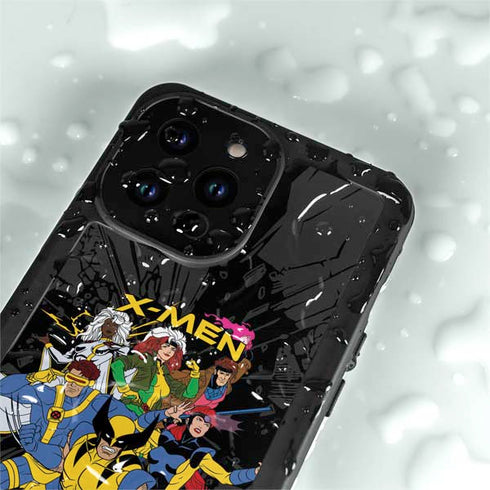 Marvel X-Men Group iPhone 14 Pro Max Waterproof Case