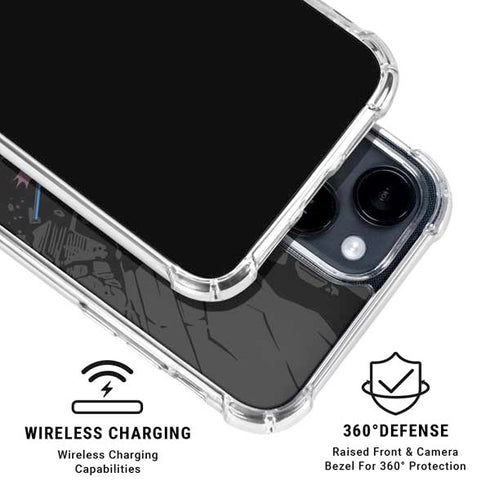 Marvel X-Men Group iPhone 15 Clear Case