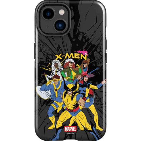 Marvel X-Men Group iPhone 15 Impact Case