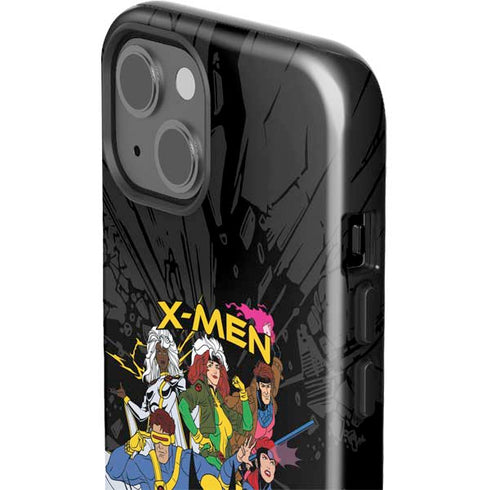 Marvel X-Men Group iPhone 15 Impact Case