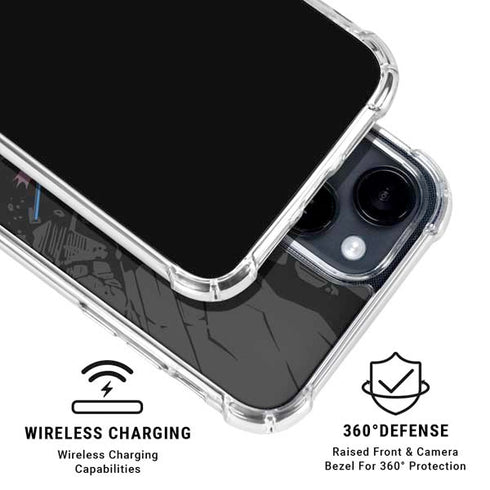 Marvel X-Men Group iPhone 15 Plus Clear Case