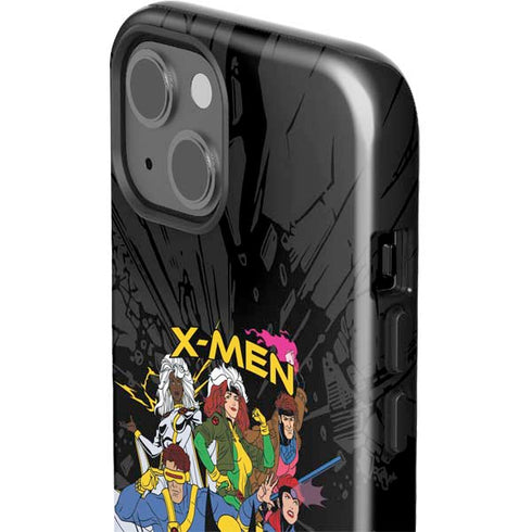 Marvel X-Men Group iPhone 15 Plus Impact Case