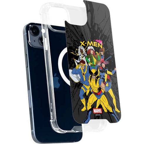 Marvel X-Men Group iPhone 15 Plus MagSafe Case